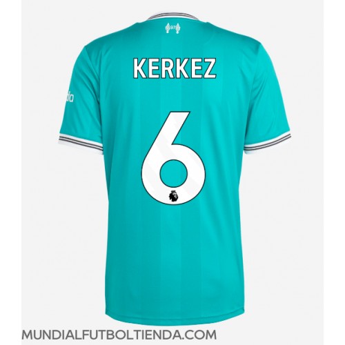 Camiseta Liverpool Milos Kerkez #6 Tercera Equipación Replica 2025-26 mangas cortas